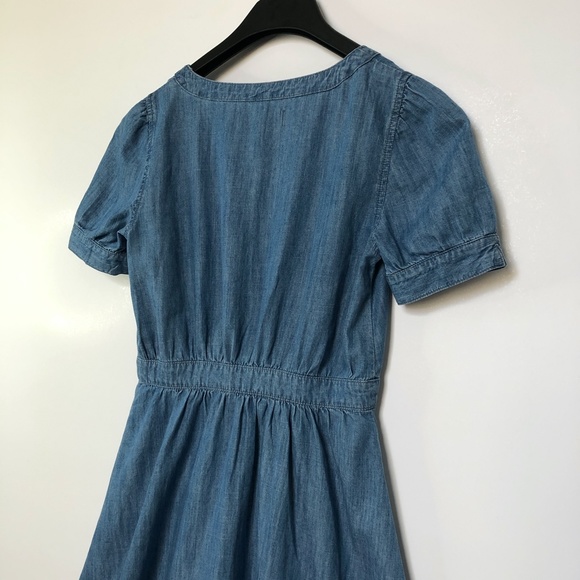 Madewell Denim Daylily Dress SZ 0 - Picture 10 of 15